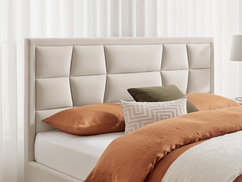 Land Of Beds Bloomhurst Natural Fabric Ottoman Bed5