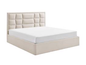 Land Of Beds Bloomhurst Natural Fabric Ottoman Bed4