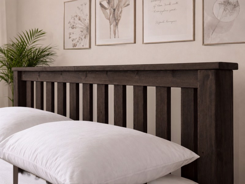 Land Of Beds Double Size - CLEARANCE STOCK - Gunstock Thornby Low Foot End Bed Frame2