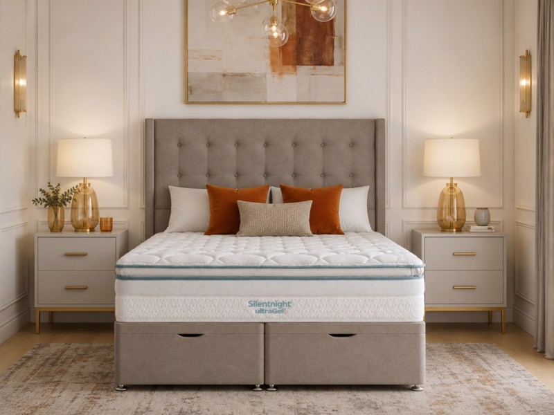Silentnight Astrid UltraGel Divan Bed2
