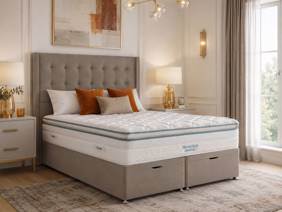 Silentnight Astrid UltraGel Divan Bed1