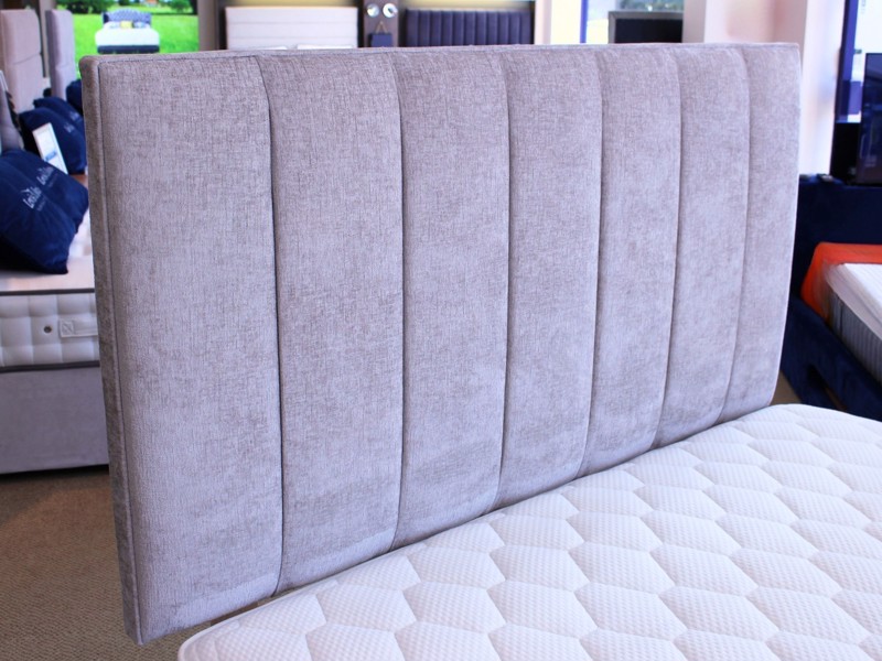 Relyon Double - CLEARANCE - Ex-Showroom - Quill Baronial Headboard and Appleton Dunlopillo Latex Divan Bed2