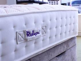 Relyon Double - CLEARANCE - Ex-Showroom - Quill Baronial Headboard and Appleton Dunlopillo Latex Divan Bed6