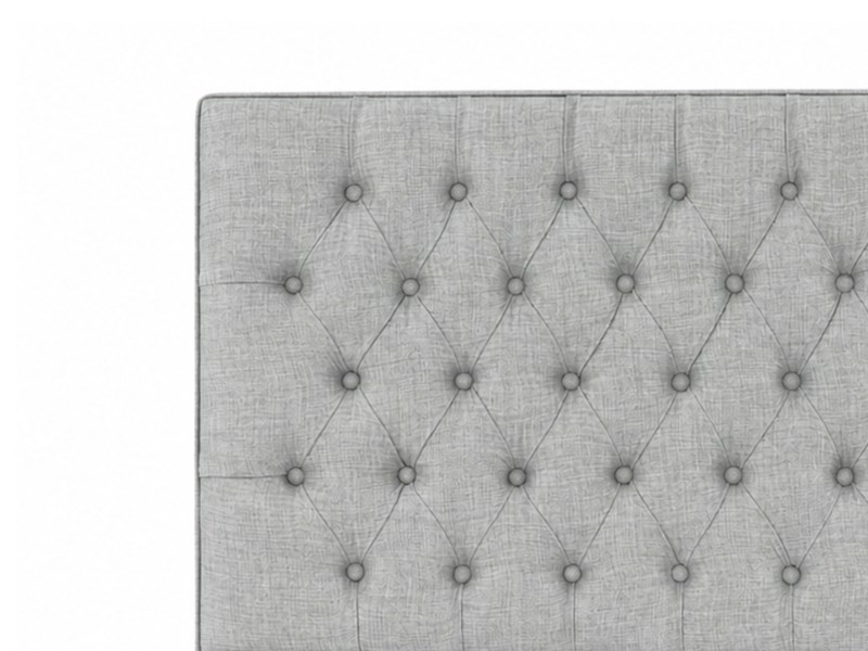 Hypnos Double Size - CLEARANCE STOCK - Linoso Sky Eleanor Headboard2
