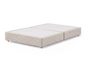 Hypnos King Size - CLEARANCE - Ex-Showroom - Brooklyn Shell Shallow PlatformTop Bed Base1