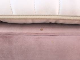 Vispring King Size - CLEARANCE - Ex-Showroom - Plush Pink Achilles Headboard and Tiara Superb Divan Bed10