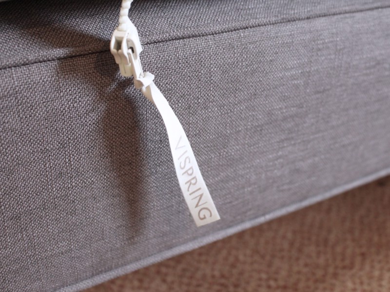 Vispring Super King Size Zip & Link - CLEARANCE - Ex-Showroom - Soft & Medium Dual Tension Dartington Mattress7