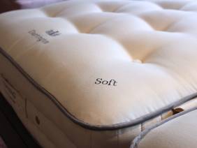 Vispring Super King Size Zip & Link - CLEARANCE - Ex-Showroom - Soft & Medium Dual Tension Dartington Mattress2