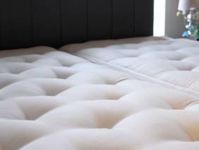 Vispring Super King Size Zip & Link - CLEARANCE - Ex-Showroom - Soft & Medium Dual Tension Dartington Mattress6