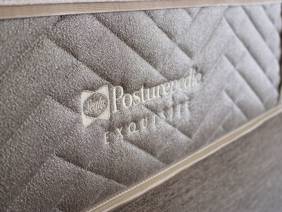 Sealy Double Size - CLEARANCE -Ex-Showroom - Elm Penthouse Headboard and Exquisite Palatial Divan Bed3