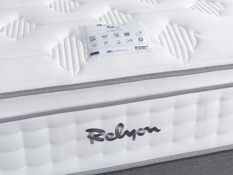 Dunlopillo Single Size - CLEARANCE - Ex-Showroom - Honour Headboard and Stratus Latex Divan Bed3