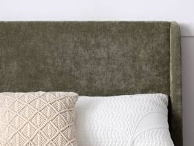 Land Of Beds Eden Olive Fabric Ottoman Bed4