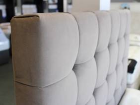 Harrison Spinks Double Size - CLEARANCE STOCK - Ex-Showroom - Seven Grey New York Headboard and Crystal Deluxe 9500 Divan Bed8