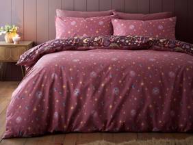 Catherine Lansfield Enchanted Twilight Plum Duvet Cover Set4