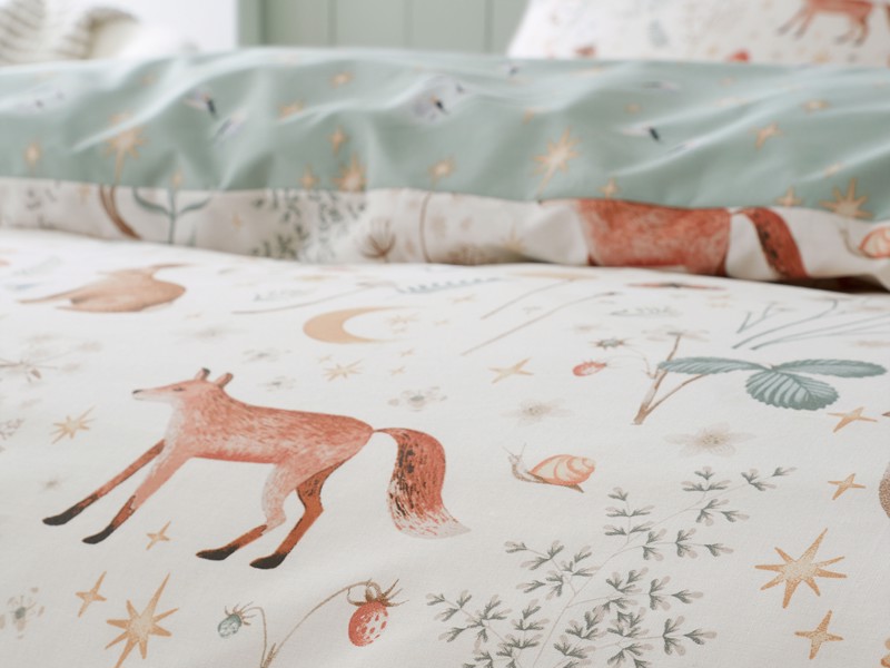 Catherine Lansfield Enchanted Twilight Natural Duvet Cover Set3