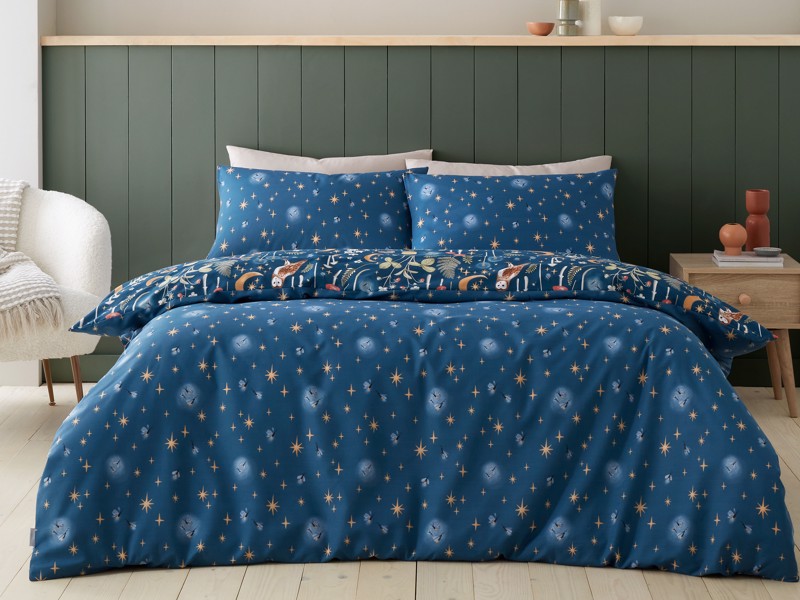 Catherine Lansfield Enchanted Twilight Navy Duvet Cover Set3