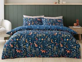 Catherine Lansfield Enchanted Twilight Navy Duvet Cover Set1