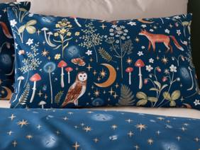 Catherine Lansfield Enchanted Twilight Navy Duvet Cover Set4