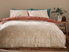 Catherine Lansfield Enchanted Twilight Burnt Orange Duvet Cover Set4
