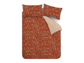 Catherine Lansfield Enchanted Twilight Burnt Orange Duvet Cover Set6