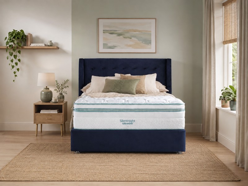 Silentnight Rosa UltraGel Divan Bed2