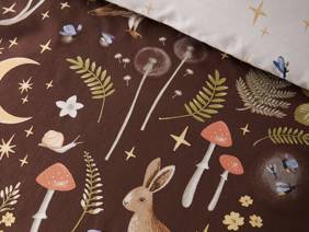Catherine Lansfield Enchanted Twilight Chocolate Duvet Cover Set2
