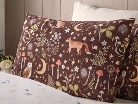 Catherine Lansfield Enchanted Twilight Chocolate Duvet Cover Set4