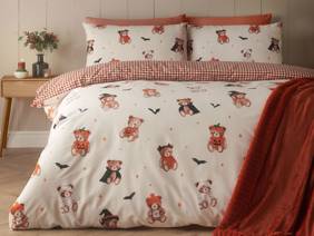 Catherine Lansfield Scare Bears Duvet Cover Set1