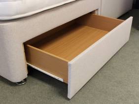 Relyon King Size - CLEARANCE - Ex-Showroom - Welsh Flint Modern Headboard and Adelphi Divan Bed3