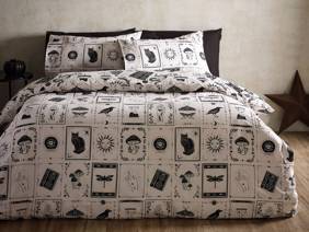 Catherine Lansfield Enchanted Witchcraft Natural Duvet Cover Set3