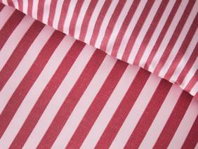 Catherine Lansfield Epping Stripe Burgundy Double Duvet Cover Set4
