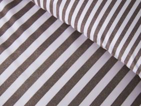 Catherine Lansfield Epping Stripe Chocolate Duvet Cover Set4
