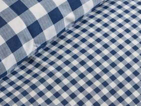Catherine Lansfield Bamford Gingham Check Navy Duvet Cover Set4