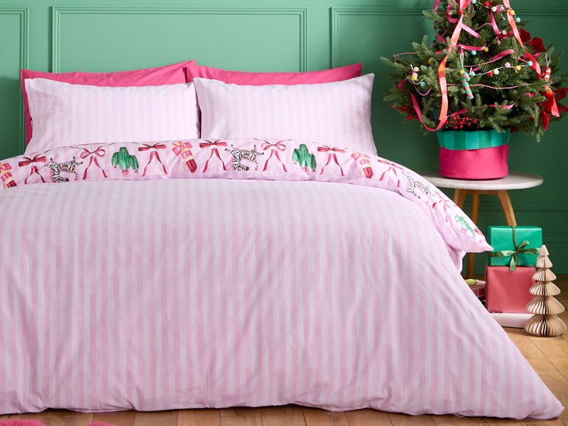 Catherine Lansfield Christmas Kitsch Duvet Cover Set3