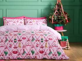 Catherine Lansfield Christmas Kitsch Duvet Cover Set5