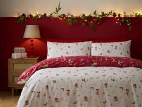 Catherine Lansfield Christmas Enchanted Twilight Duvet Cover Set3