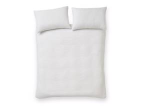 Catherine Lansfield Jacquard Leaves Duvet Cover Set4
