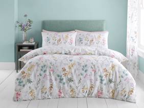 Catherine Lansfield Emilia Floral King Size Duvet Cover Set1