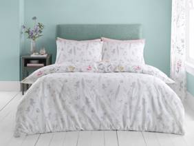 Catherine Lansfield Emilia Floral King Size Duvet Cover Set3