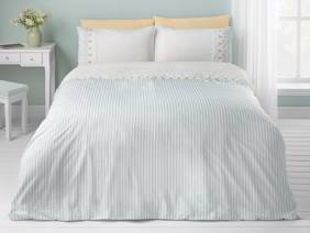 Catherine Lansfield Embroidered Daisy Duvet Cover Set3