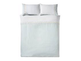 Catherine Lansfield Embroidered Daisy Duvet Cover Set5