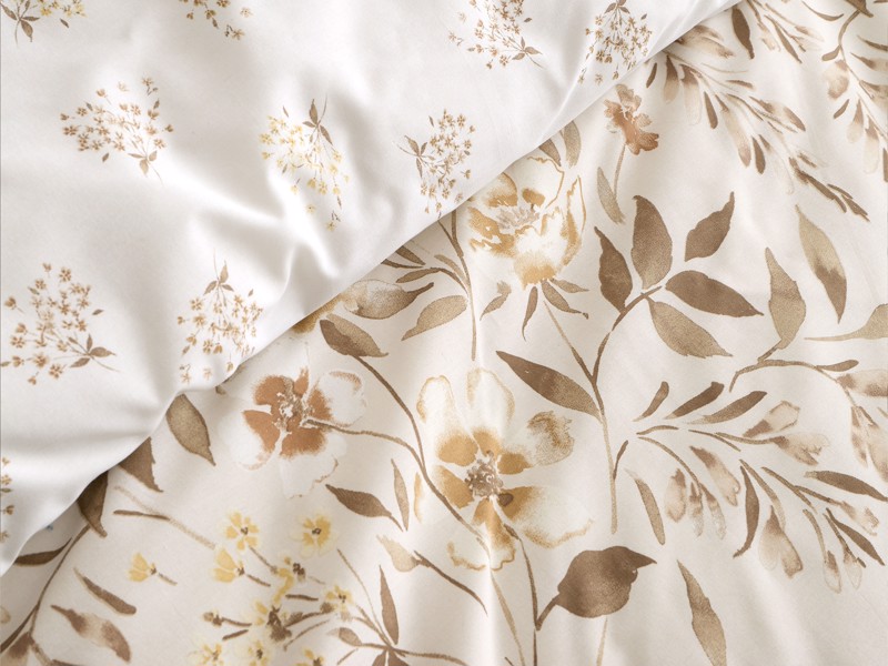 Catherine Lansfield Isadora Floral Natural Duvet Cover Set4