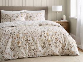 Catherine Lansfield Isadora Floral Natural Duvet Cover Set5