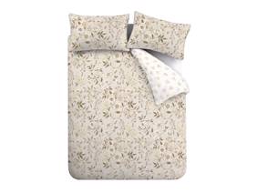 Catherine Lansfield Isadora Floral Natural Duvet Cover Set6