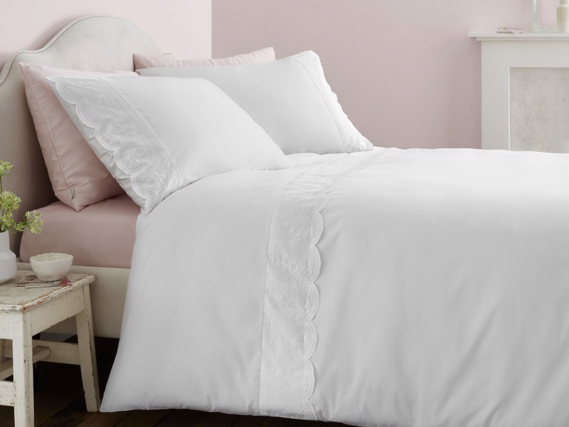 Bianca Fine Linens Elise Lace Duvet Cover Set4