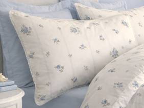 Bianca Fine Linens Vintage Rosebud Blue Duvet Cover Set2