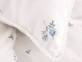 Bianca Fine Linens Vintage Rosebud Blue Duvet Cover Set3