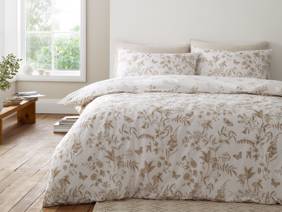 Bianca Fine Linens Thea Floral Natural Duvet Cover Set5