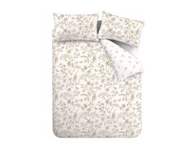 Bianca Fine Linens Thea Floral Natural Duvet Cover Set6