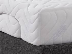 Adjust-A-Bed Adjustable Single Size - CLEARANCE STOCK - Sierra Charcoal Repton Headboard and Ortho Memory Adjustable Bed2